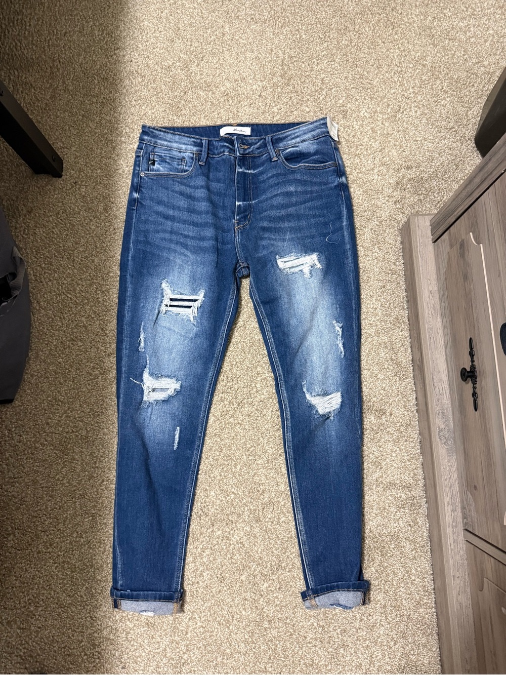 KanCan Dark Blue Denim Jeans